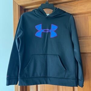 Under Armour Gray and Blue Hoodie